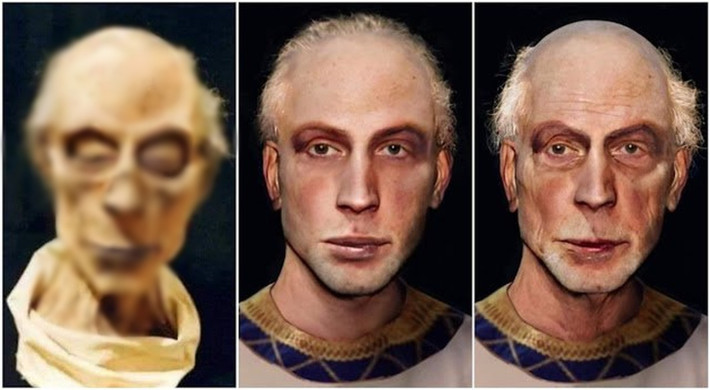 Xác ướp pharaoh Ramesses II được phát hiện tại thung lũng các vị vua năm 1881. Thi thể nhà vua Ai Cập này được đưa đến Paris, Pháp vào năm 1974 để điều trị nhiễm nấm. Theo luật pháp Ai Cập, người chết cũng cần phải có giấy tờ đầy đủ mới được phép "xuất ngoại".