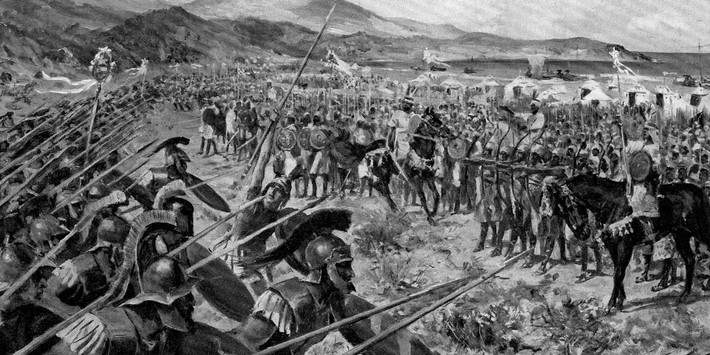 Khi tới nơi, Pheripides chỉ kịp nói: “Chúng ta đã chiến thắng" rồi qua đời. Sự việc này được cho là đã truyền cảm hứng cho sự ra đời của môn chạy Marathon trong các kỳ Olympic ngày nay.