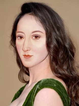 Thông qua tranh vẽ và những ghi chép về dung mạo của hoàng hậu Boleyn, công chúng bất ngờ trước gương mặt xinh đẹp, quyến rũ của bà hoàng này trong bức ảnh do AI vẽ lại.
