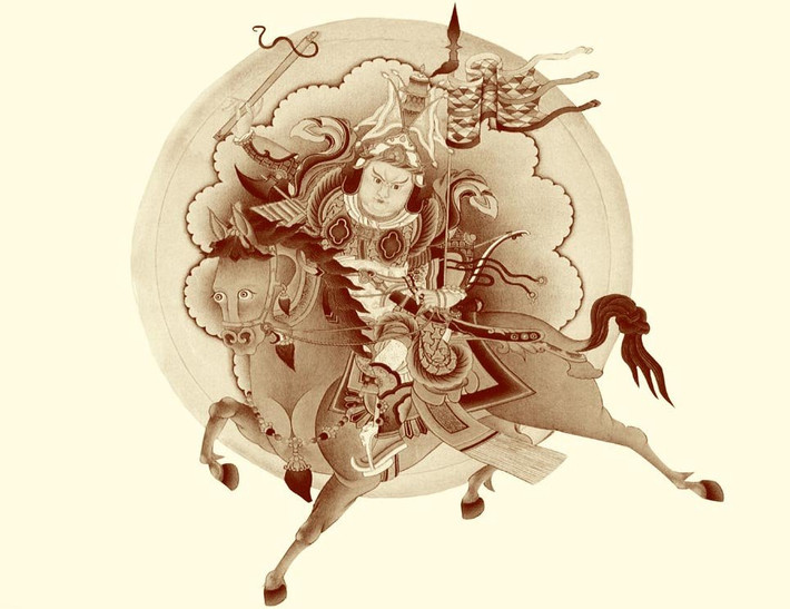 Theo những người kể chuyện về vua Gesar, họ gặp nhà vua hay thần linh trong giấc mơ. Sau khi tỉnh dậy, họ đột nhiên có khả năng kể chuyện một cách rành rọt về cuộc đời vua Gesar được viết thành hơn 1 triệu câu thơ.