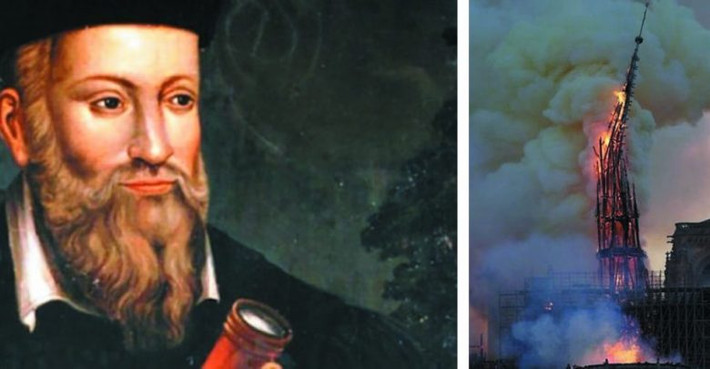 Từ những phân tích trên, nhà chiêm tinh Adams cho rằng đoạn thơ trên của Nostradamus dự đoán về vụ cháy sẽ xảy ra tại nhà thờ Đức Bà Paris ngày 15/4.