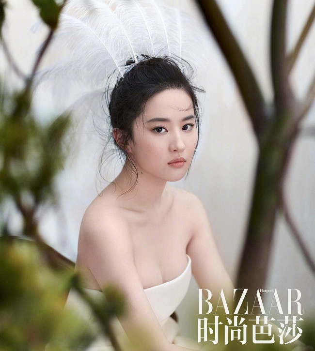 Nàng "Tiểu Long Nữ" phiên bản 2006 này cũng thường chụp ảnh theo phong cách hở bạo cho các tạp chí.