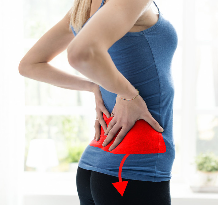 Đau lưng và đau chân: Đau lưng dưới là khá phổ biến trong thời kỳ “đèn đỏ” của phụ nữ. Tuy nhiên, nếu bạn bị đau ở lưng dưới và vai trước, trong và sau khi có kinh nguyệt cùng với căng cơ ở những khu vực này, bạn có thể bị lạc nội mạc tử cung. Các triệu chứng phổ biến khác của lạc nội mạc tử cung là tê, cảm giác ngứa ran và đau ở chân.