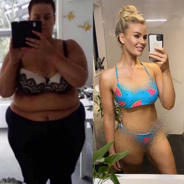 Nữ MC Simone Anderson khiến cộng đồng mạng xã hội Instagram không khỏi bất ngờ khi chia sẻ những hình ảnh giảm cân từ cân nặng 169kg xuống còn 77kg.