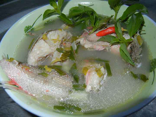 Ngoài nướng, cá tắc kè còn được nấu thành các món ăn trong gia đình. Điển hình có món cá tắc kè dầm mắm ăn chung với rau sống. Đặc biệt, có món cá tắc kè hấp rất được người dân miền Trung đem ra đãi du khách khi tới những nơi đây. Ảnh: Internet. Mời độc giả xem video "Chế biến món ngon từ nấm đông cô". Nguồn: VTC.
