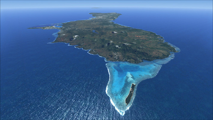 Guam, nơi có thể trở thành mục tiêu tấn công từ tên lửa Triều Tiên. được coi là vùng lãnh thổ chưa được hợp nhất của Mỹ ở Thái Bình Dương. Hòn đảo nằm gần bán đảo Triều Tiên, Biển Đông và eo biển Đài Loan, những vị trí chiến lược trong khu vực. Được coi là thiên đường du lịch ở Thái Bình Dương, nền kinh tế của Guam chủ yếu dựa vào ngành công nghiệp không khói. Ảnh: Getty.