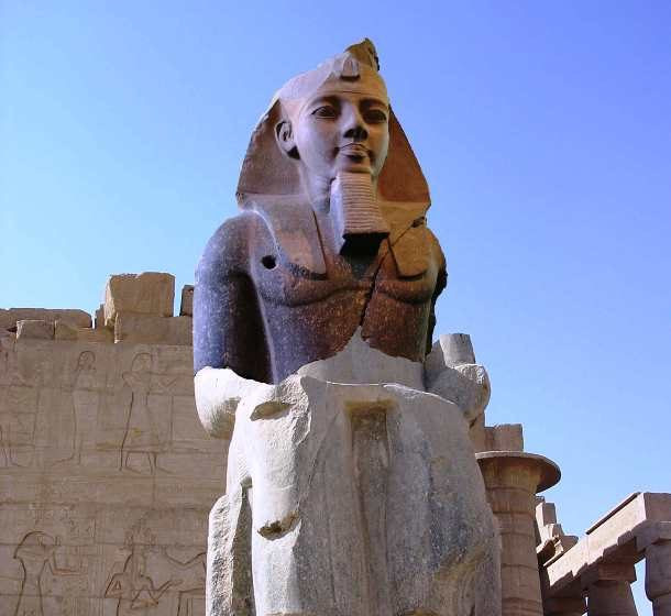 8. Một trong những Pharaoh nổi tiếng, lâu đời nhất và giàu có nhất của Ai Cập, Ramses II cai trị Ai Cập trong 60 năm và được cho là có hơn 100 người con. Ông qua đời năm 90 tuổi.