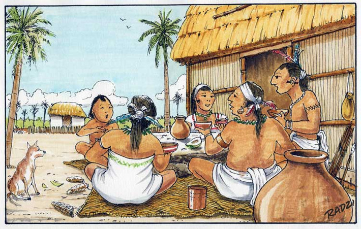 Đa số nạn nhân trong các nghi lễ hiến tế này là nô lệ và tù nhân.