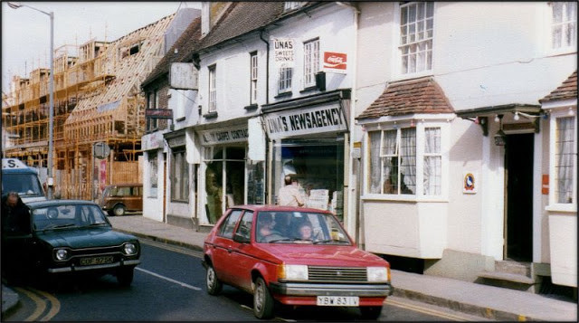 Diện mạo phố Buckingham ở Aylesbury tháng 3/1980.