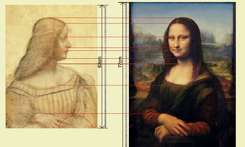 Theo nhận xét của nhiều chuyên gia, da Vinci vẽ bức tranh "Chân dung của Isabella d'Este" để "tập dượt" trước khi thực hiện kiệt tác "Nàng Mona Lisa" nổi tiếng thế giới.