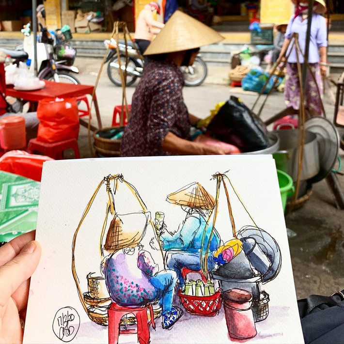 Ở phần giới thiệu bản thân, họa sĩ này tiết lộ mình còn nhận được giải thưởng danh dự từ trưởng khoa. Barnes còn có bằng cử nhân Mỹ thuật và Nhân học Xã hội, chuyên ngành Nghiên cứu Đông Nam Á.
