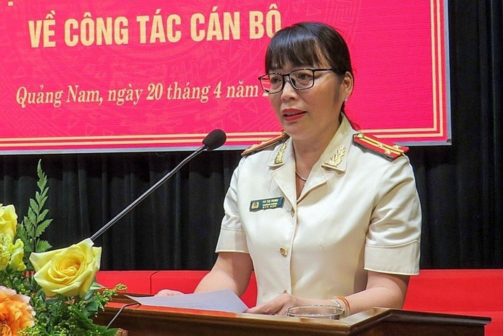 Thượng tá Võ Thị Trinh - Phó Giám đốc Công an tỉnh Quảng Nam: Ngày 20/4, Thiếu tướng Nguyễn Đức Dũng - Giám đốc Công an tỉnh Quảng Nam đã trao Quyết định của Bộ trưởng Bộ Công an về việc bổ nhiệm Thượng tá Võ Thị Trinh, Trưởng phòng, Phòng Tổ chức cán bộ Công an tỉnh giữ chức vụ Phó Giám đốc Công an tỉnh Quảng Nam.