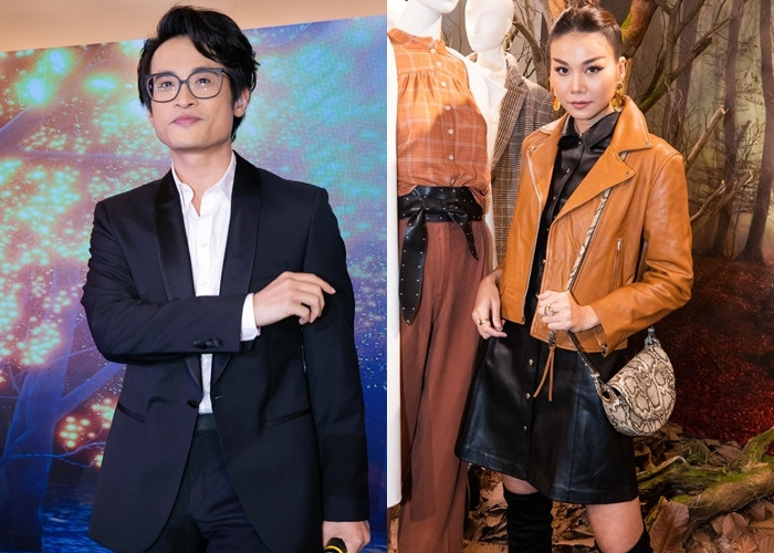 Tối 20/9, Thanh Hằng - Hà Anh Tuấn xuất hiện rạng rỡ tại một sự kiện mừng kỷ niệm 15 năm của một thương hiệu thời trang.