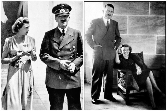 Trong cuộc đời trùm phát xít Hitler, Eva Braun (1912–1945) là một người phụ nữ quan trọng. Hai người là tình nhân trong suốt 14 năm.