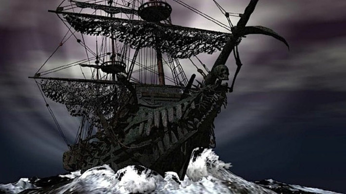 Sự việc bắt đầu vào năm 1641. Khi ấy, thuyền trưởng con tàu Flying Dutchman là Hendrick Vanderdecken cùng các thủy thủ trong chuyến hành trình trở về Hà Lan sau chuyến đi biển thành công.