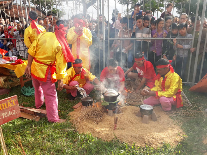 Hội cơm thi làng Keo đã có lịch sử qua hàng trăm năm, tuy nhiên trải qua bao thăng trầm của thời gian. Những năm gần đây, hội thi nấu cơm làng Keo lại được phục dựng lại. Đây được xem là một di sản văn hóa phi vật thể tiêu biểu đã và đang được bảo tồn và phát huy trong đời sống cộng đồng, bởi nó đã trở thành nét đẹp văn hóa của địa phương.