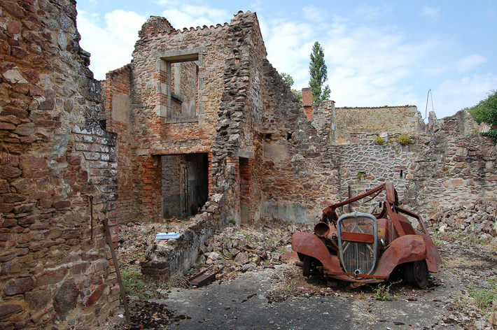 Theo các tài liệu lịch sử, thị trấn Oradour-sur-Glane bị lính phát xít Đức "xóa sổ" chỉ trong một ngày.