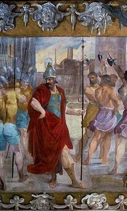 Theo truyền thuyết, Romulus đã thành lập thành phố Rome với người em trai song sinh của mình là Remus. Hai anh em có dòng dõi hoàng tộc thành Troy.
