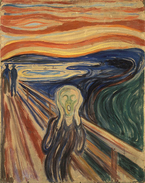 Tác giả bức “Tiếng thét”, người yêu thái quá những bức tranh của mình: Edvard Munch (1863-1944) yêu những bức tranh của mình, gọi chúng là “bọn trẻ”. Ông bắt tay vào làm in ấn với mục đích duy nhất là tạo ra những tác phẩm ông có thể bán trong khi vẫn giữ lại bản gốc. Ông thích vẽ ở xưởng ngoài trời, thường xếp các tác phẩm quanh mình phơi mưa gió, nắng tuyết. Khách viếng thăm bày tỏ lo sợ tác phẩm sẽ hư hỏng thì Munch nhún vai rằng dưới mưa nắng, tranh sẽ trở nên dạn dày hơn. Một người bạn tìm được bức sơn dầu khổ lớn hổng một lỗ to xuyên qua tranh, Munch thản nhiên cho biết một con chó của ông đã chạy qua bức tranh.
