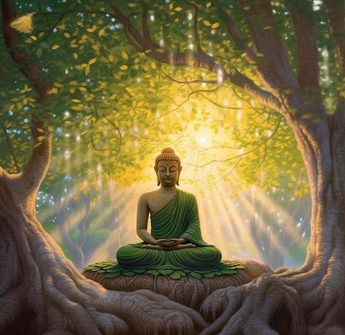 Trong lúc làm việc, Ưu Ba Li được Đức Phật độ hóa nên đã lần lượt nhập sơ thiền, nhị thiền, tam thiền rồi tứ thiền. Sau này, khi các vương tôn trong hoàng tộc Thích Ca xuất gia, Ưu Ba Li cũng xin đi theo và trở thành một trong những vị tôn giả đáng kính trong tăng đoàn.