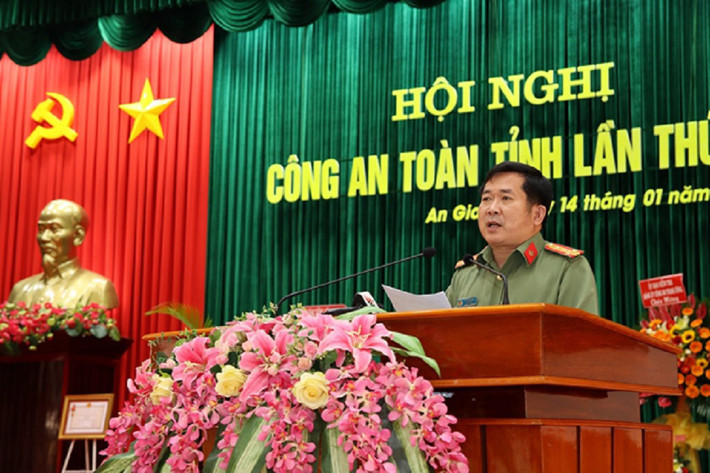 Tiếp tục điều hành Công an An Giang đại tá Đinh Văn Nơi có những chỉ đạo quyết liệt đấu tranh tội phạm.