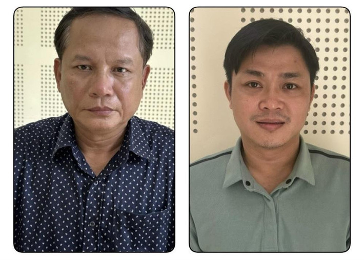 Hai bị can Đinh Tiến Dũng (SN 1967), Kế toán trưởng Công ty Xuyên Việt Oil và Nguyễn Tấn Long (SN 1988, Trưởng Phòng Kinh doanh Công ty Xuyên Việt Oil) bị khởi tố về tội “Đưa hối lộ” quy định tại Điều 364 Bộ luật Hình sự.