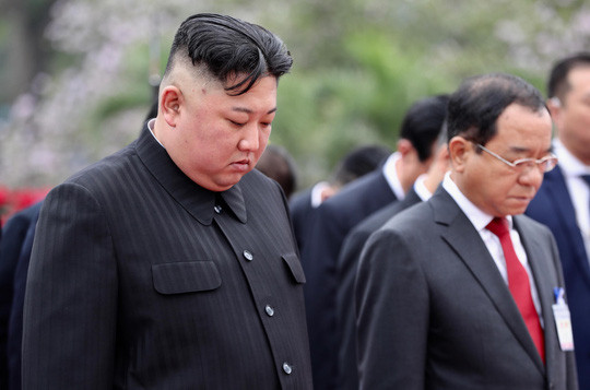 Đây là hoạt động trong chương trình thăm hữu nghị chính thức Việt Nam của Chủ tịch Kim Jong-un. Ảnh: NLĐ.