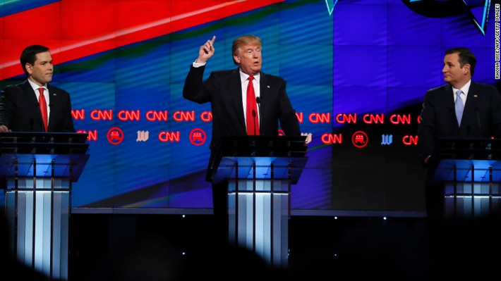 "Đạt được sự giàu có thì dễ. Duy trì được sự giàu có mới khó", ông Trump nói. Ảnh: CNN.