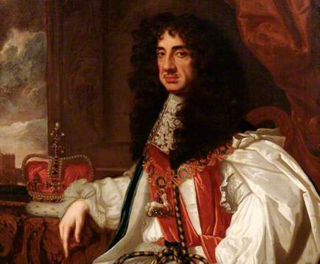 Vua Charles II nổi tiếng của Anh khiến nhiều người rùng mình bởi cách co giật. Cụ thể, vị vua này từng sử dụng "Giọt nước của Đức Vua". Đây là một loại cồn riêng của nhà vua bởi nó có chứa đầu lâu người trong cồn.