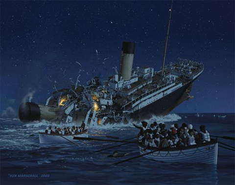 Trong cuốn tiểu thuyết "Futility, Or The Wreck of the Titan" (tạm dịch: Sự phù phiếm, hay Vụ đắm tàu của Titan) viết năm 1898, tác giả Morgan Robertson đã tiên đoán chính xác về vụ đắm tàu Titanic huyền thoại xảy ra 14 năm sau.