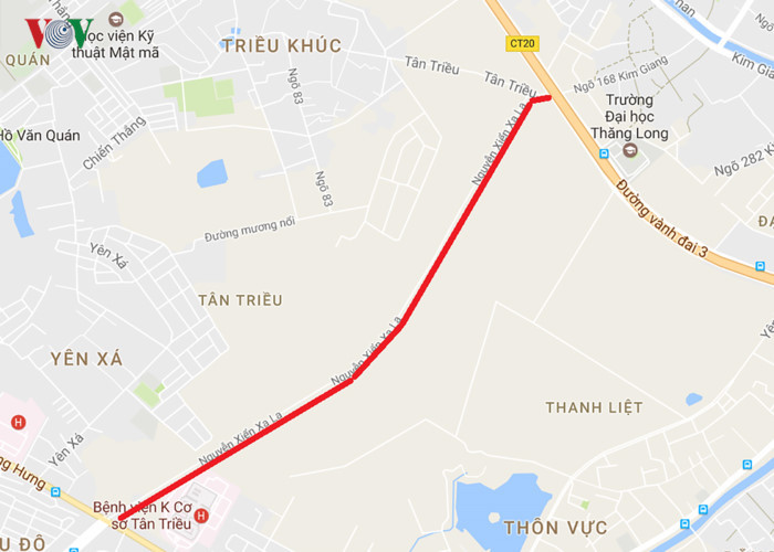 Ảnh Google map.