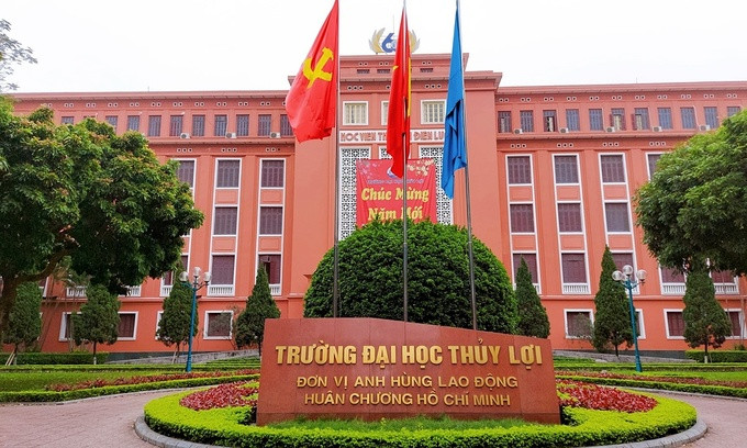 Trường ĐH Thủy lợi: Xét tuyển dựa vào tổng điểm trung bình 3 năm các môn trong tổ hợp xét tuyển.