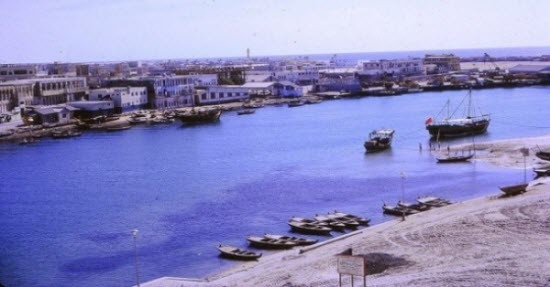 Thành phố Dubai những năm 1965.