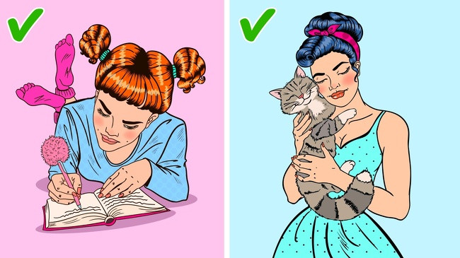 Đánh giá lại một ngày, nhớ tất cả những việc tích cực đã xảy ra, nghĩ về những điều bạn muốn thay đổi và ghi chú lại. Ảnh: BS.