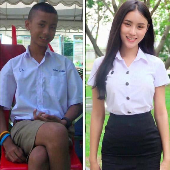 Có những người sau khi chuyển giới đã thực sự một bước lên trời, trở thành những hot girl nổi tiếng, xuất hiện nhiều trên truyền thông. (Nguồn Mop)