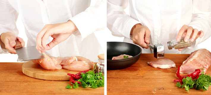 Mục đích mua thịt: Trước khi mua thịt, hãy quyết định trước bạn muốn làm món gì. Bạn có thể đi chợ từ sáng để mua thịt ngon và cất trong tủ lạnh đến khi chế biến thì lấy ra.