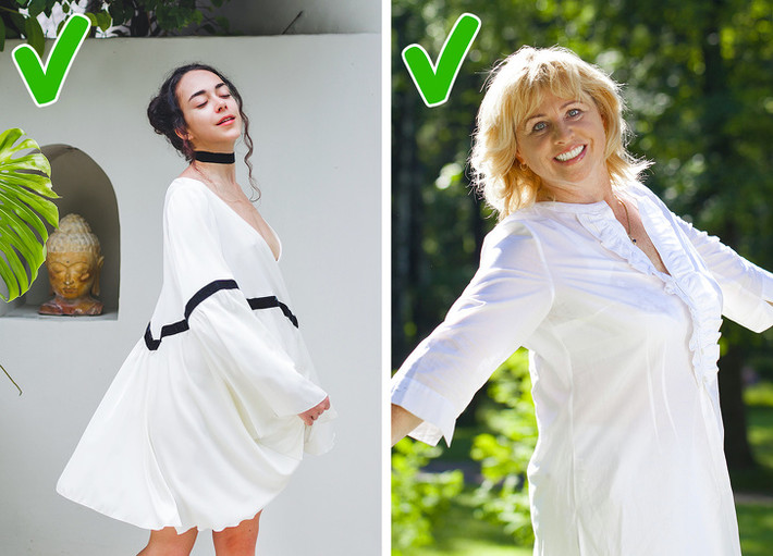 Ưu tiên hàng đầu cho trang phục thoải mái: Hãy ưu tiên cho những trang phục khiến bạn cảm thấy thoải mái.