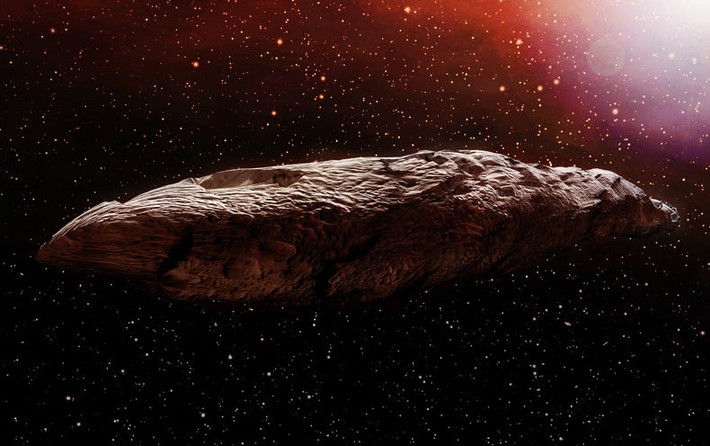 Oumuamua lần đầu tiên được các chuyên gia phát hiện di chuyển với tốc độ nhanh qua hệ mặt trời vào tháng 10/2017.