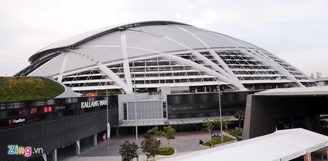 Khu liên hợp thể thao Quốc gia Sports Hub (Singapore) mới được khánh thành hồi tháng 6/2014. Kỳ quan thể thao Singapore nổi bật với thiết kế hoàn toàn mới lạ và được đánh giá đẹp nhất Đông Nam Á.