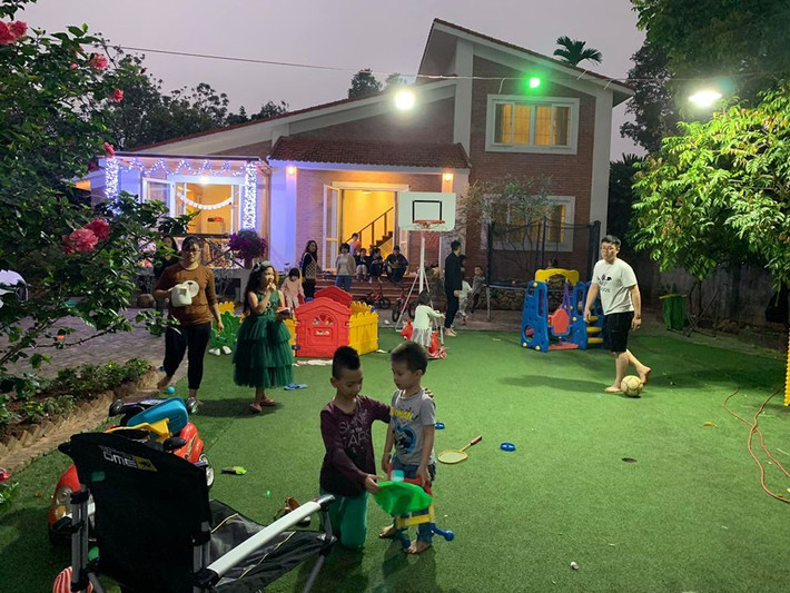 Những buổi tiệc thường xuyên được tổ chức cho các bé tại đây.