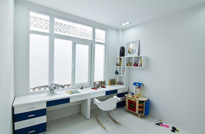 Vị trí góc học tập lấy được tối đa ánh sáng tự nhiên bên ngoài.