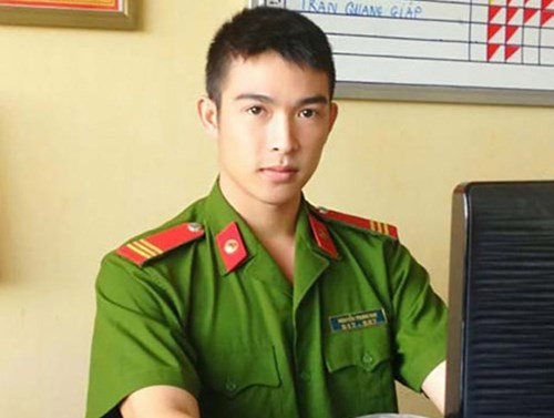 Chàng cảnh sát gốc Hải Phòng hiện công tác tại công an tỉnh Bình Phước.