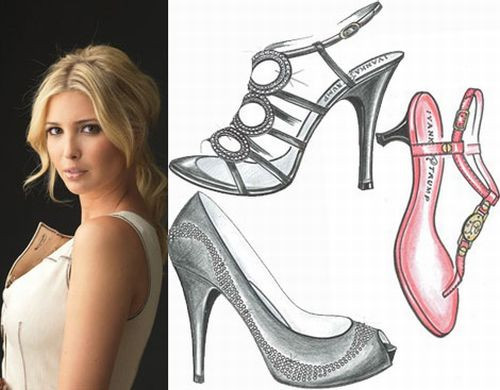 Ivanka Trump, con gái Tổng thống Mỹ Donald Trump là người phụ nữ thành đạt. Tên của cô cũng được lấy làm tên thương hiệu giày thời trang nổi tiếng và rất được ưa chuộng tại Mỹ.