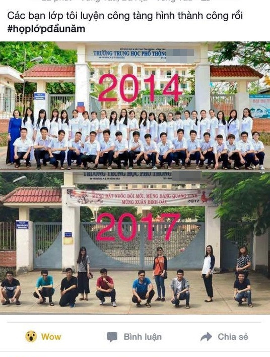 Tết là thời điểm lý tưởng nhất được rất nhiều bạn trẻ lựa chọn để tổ chức họp lớp, hàn huyên những kỷ niệm của một thời cắp sách đến trường và chia sẻ về cuộc sống hiện tại. Tết là dịp bạn bè về quê đông đủ nhất nên việc hô hào, lên kế hoạch cũng đơn giản hơn.