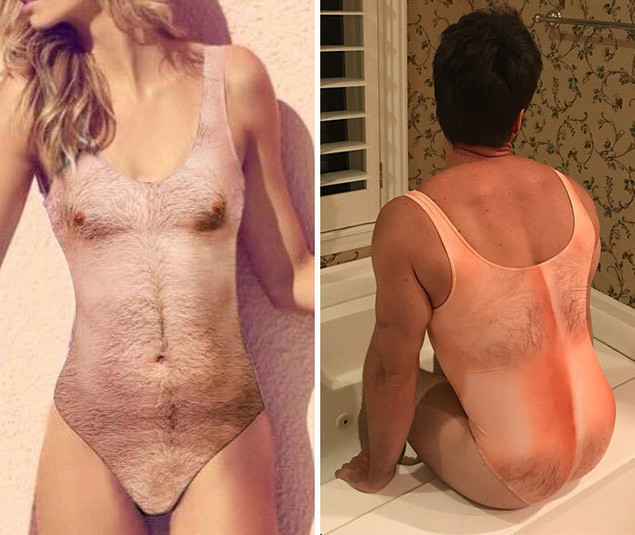 Một bộ bikini đầy lông từ trên xuống dưới là kiểu thời trang dị thường chắc không phải ai cũng đủ can đảm mặc nó vì nó sẽ khiến cả bãi biển đổ dồn con mắt về phía bạn khi bạn xuất hiện.