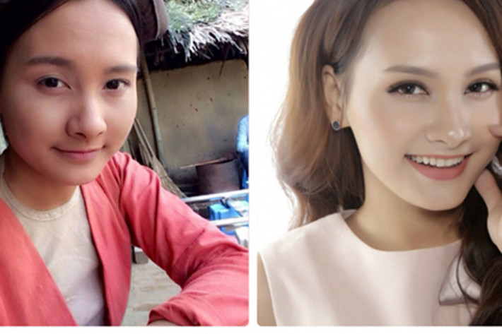 Mới đây, cô thừa nhận mình đã phẫu thuật cắt mí mắt, để đôi mắt cô trở nên to và đẹp hơn. Hình ảnh của Bảo Thanh trước và sau khi cắt mí mắt .