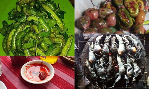 Món ăn kinh dị là trào lưu ẩm thực được một nhóm người ưa mạo hiểm thường săn tìm để thưởng thức. Họ thường sẵn sàng nếm thử những món ăn độc nhất vô nhị đủ rùng rợn để khiến những người khác sợ hãi.
