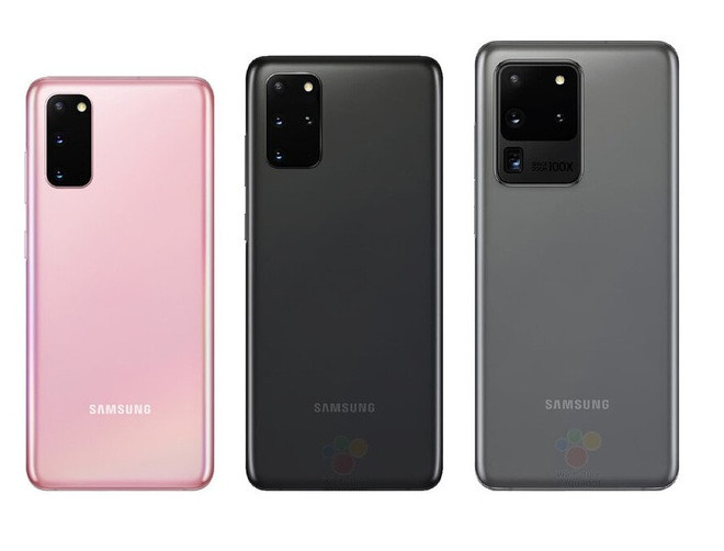 Cùng với Galaxy Z Flip, Samsung có thể mang đến 3 mẫu Galaxy S mới gồm S20, S20+ và S20 Ultra tại sự kiện MWC lần này. Trong đó, Galaxy S20 Ultra là mẫu máy cao cấp nhất. Sản phẩm sẽ được trang bị hệ thống 4 camera sau, trong đó có một ống kính tiềm vọng 48 MP.