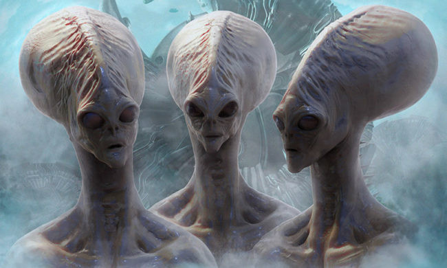 3. Chủng tộc người ngoài hành tinh Greys. Còn được gọi là "Zeta Reticulans", những người ngoài hành tinh này có hai kích cỡ, thấp và cao. Những người Greys thấp thường chỉ cao chưa đến 1m, ngược lại, người Greys cao có thể phát triển đến gần 2,5m. Cả hai đều có đầu to, chân tay thuôn dài, cả người màu xám. Chủng tộc Greys được cho là chịu trách nhiệm trong vụ bắt cóc hai người Mỹ là Barney và Betty Hill năm 1961.