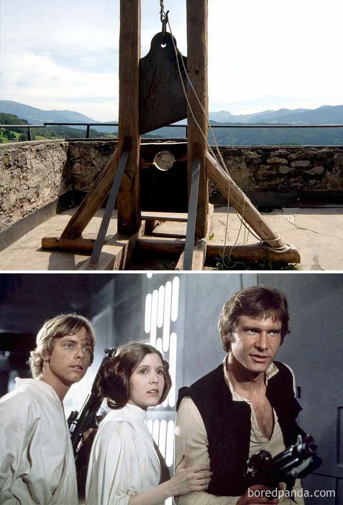 Phim Star Wars (Chiến tranh giữa các vì sao) được công chiếu năm 1977 trùng với thời điểm vụ xử tử bằng máy chém lần cuối cùng được thực hiện ở Pháp.